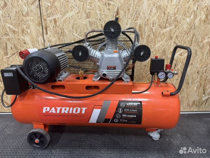 Компрессор воздушный 100 литров бу 380в
