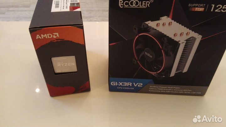 Ryzen 7 1800X Box (Ryzen 5 1600X 8ядер 16 потоков)