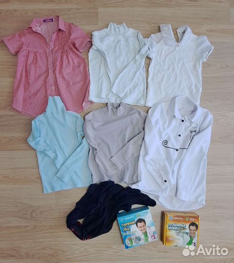 Вещи на девочку 110-122 размер