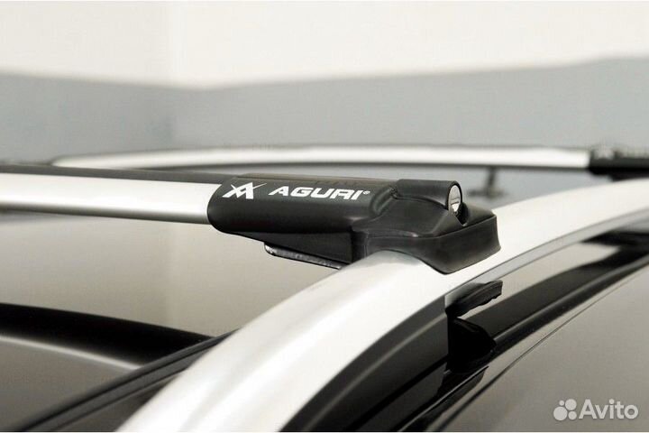Багажник Aguri на рейлинги Toyota Rav4
