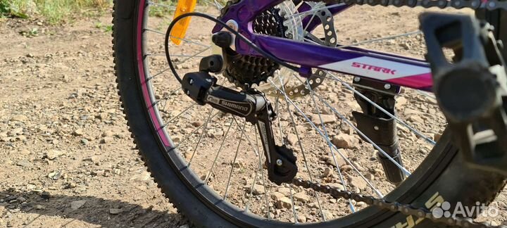 Велосипед подростковый Stark Bliss24.1 фиолетовый