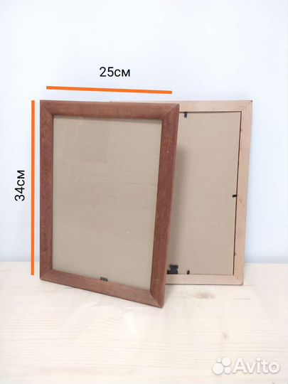 Фоторамки под лист A4, деревянная