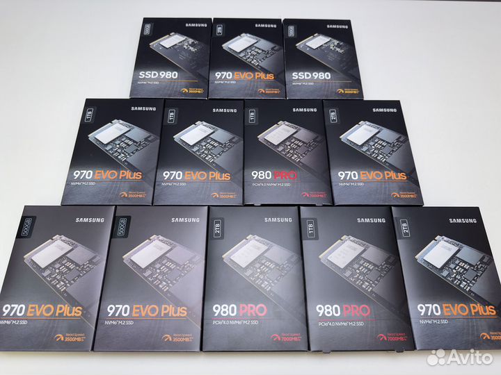 Samsung 970 EVO Plus / 980 / 980 PRO / 990 PRO