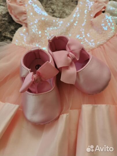 Платье для девочки на 1 годик 80 см