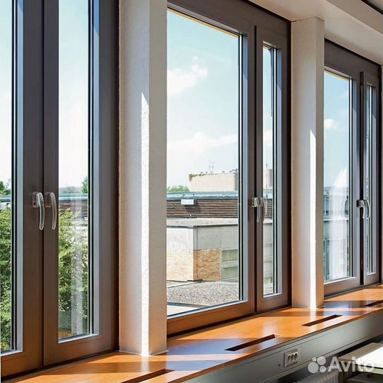 Пластиковые окна. остекление домов