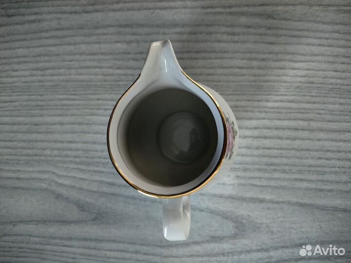 Заварочный чайник и 2 блюдца colditz Роза фарфор