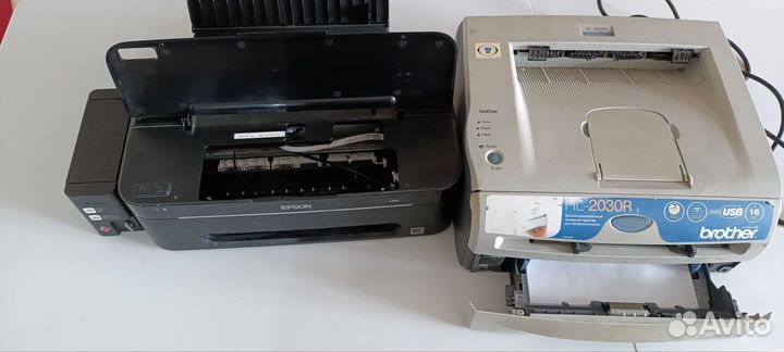 Принтеры Epson l100 и brother hl-2030r не рабочие