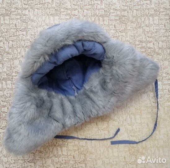 Зимний комплект (шапки) для мальчика 53-55 см