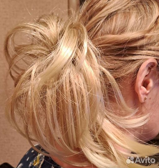 Накладные волосы на заколках