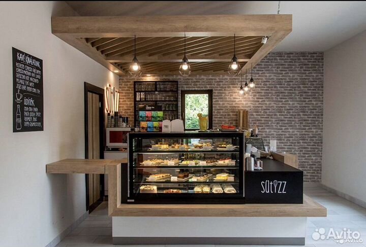 Стойка для кофейни, барная стойка кофе с собой