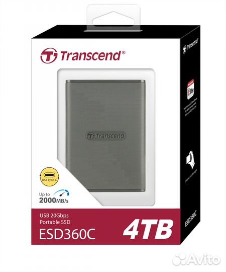 Внешний жесткий диск Transcend ESD360C 4Tb TS4tesd