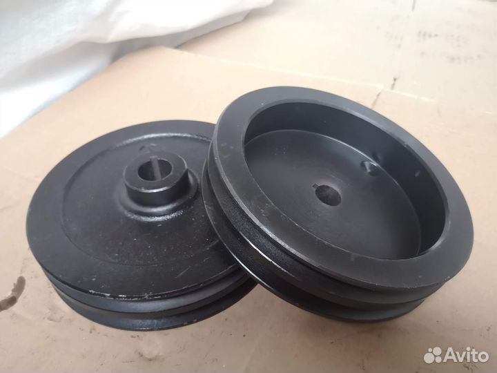 Шкив компрессора 1-цилиндр. паз чугунный