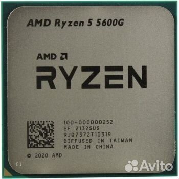AMD Ryzen 5 5600G OEM (100-000000252) новая с гара