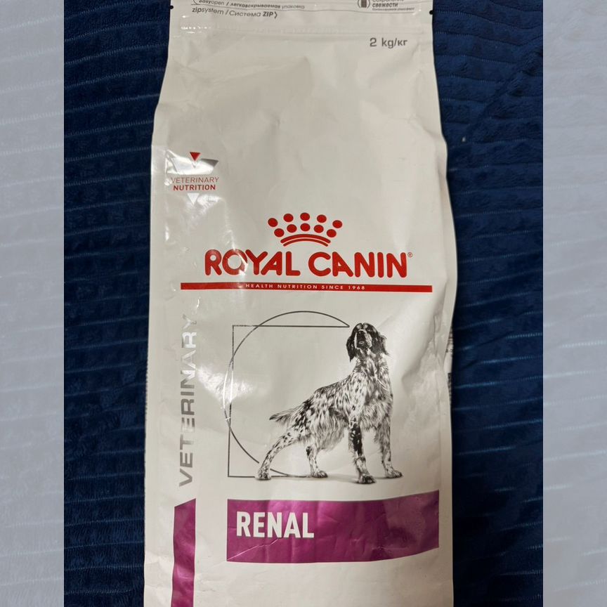 Корм для собак royal canin renal 2 кг