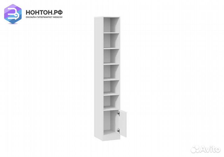 Стеллаж Марли белый