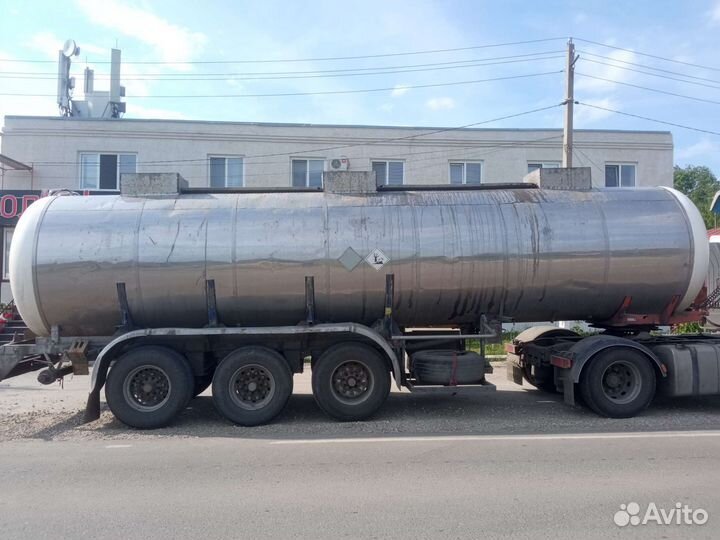 Полуприцеп химическая цистерна Dijkstra 12-28 AT, 1992