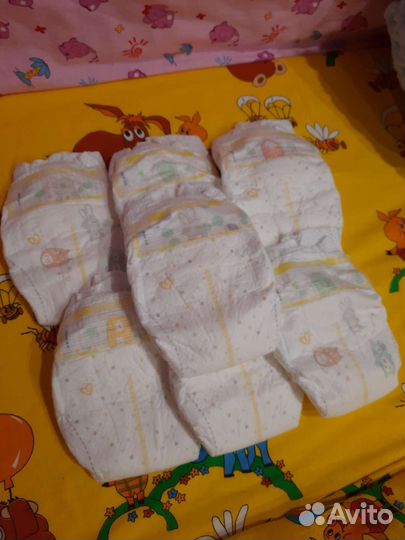 Подгузники pampers 1