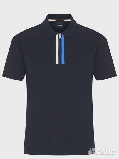 Поло хлопковое boss