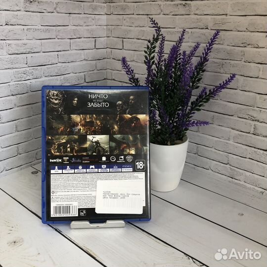 Диск PS4 Средиземье Тени Войны