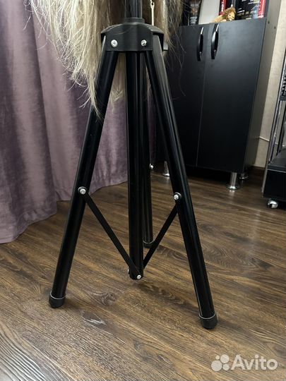 Манекен голова для отработки причесок