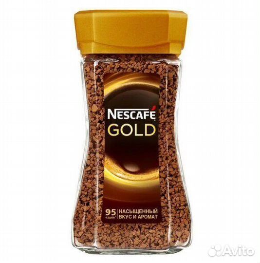 Опт - Растворимый кофе Nescafe Gold 190г