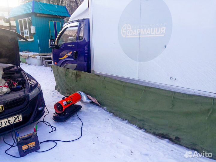 Отогрев авто Уфа