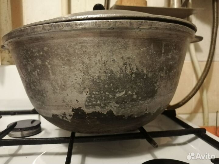 Казан алюминиевый СССР 6 литров