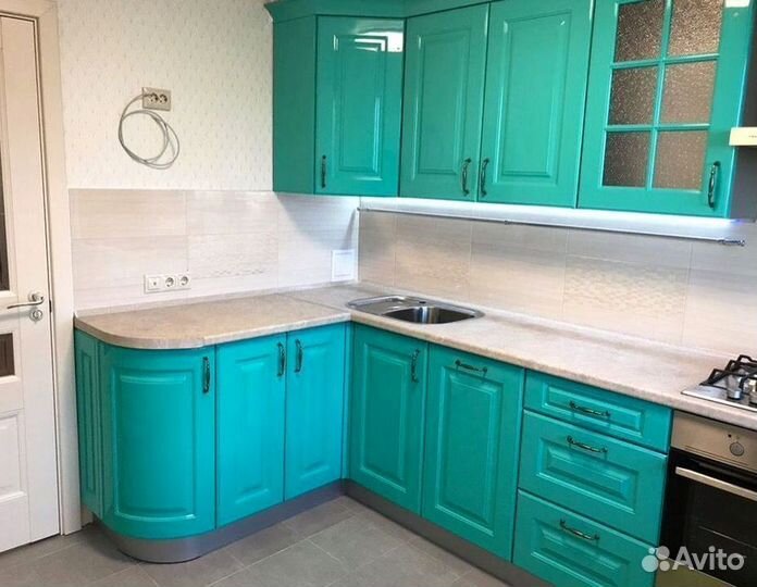 Скандинавский кухонный гарнитур на заказ