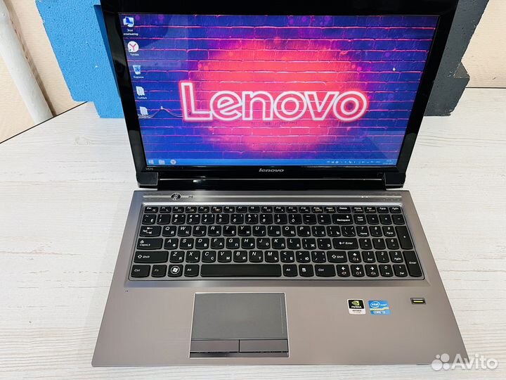 Игровой ноутбук Lenovo i3 + nvidia