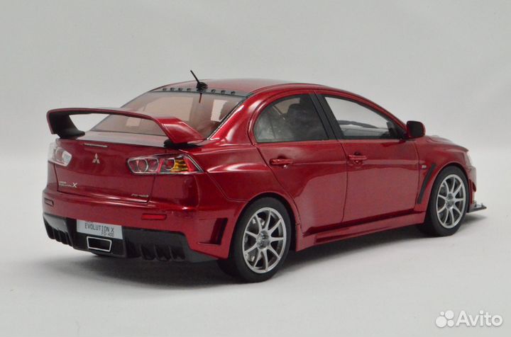 1/18, Mitsubishi Lancer EVO X Red, BM Creations