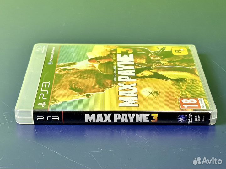 Max Payne 3 (диск, Sony PS3)