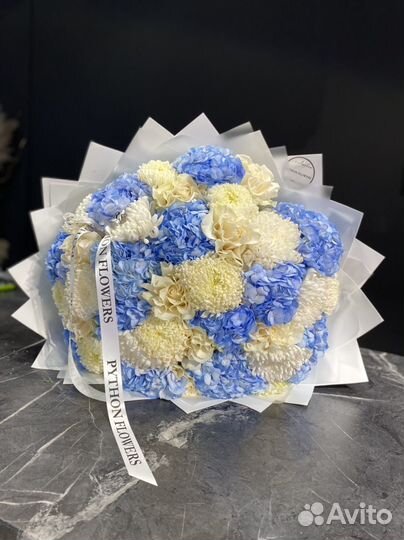 Букет из гортензий