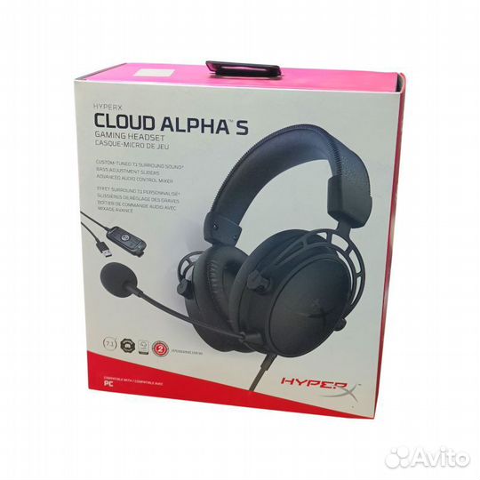 Компьютерная гарнитура HyperX Cloud Alpha S