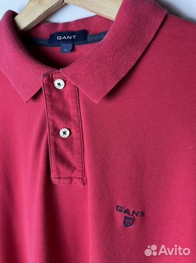 Регбийка Gant Red Rugby Polo Shirt (L)