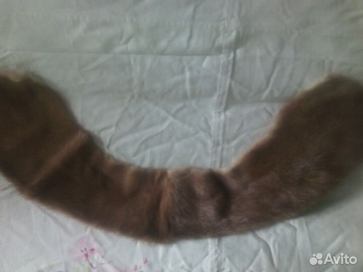 Воротник норка новый