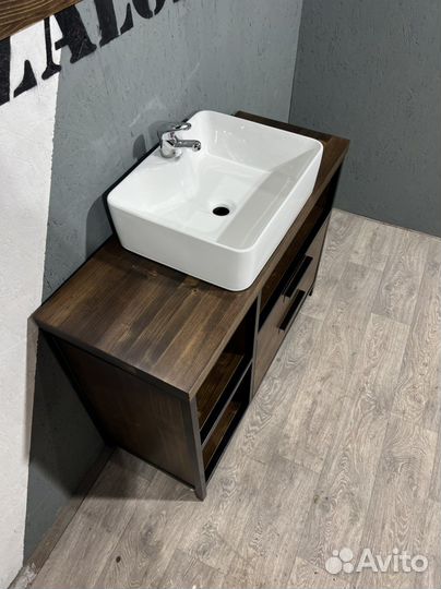 Тумба с раковиной для ванной