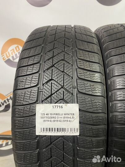 Pirelli Winter Sottozero 3 225/40 R19