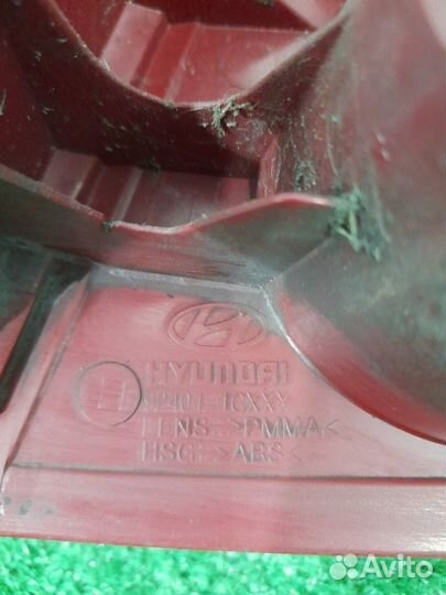 Фонарь задний левый Hyundai Getz хэтчбек 1.4 G4EA