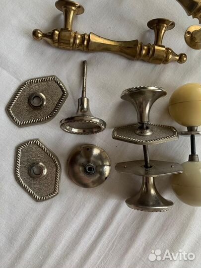 СССР Дверные ручки Хром и Латунь