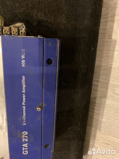 Сабвуфер мистери с усилителем