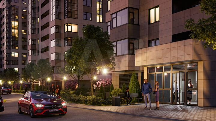 1-к. квартира, 37,7 м², 2/12 эт.