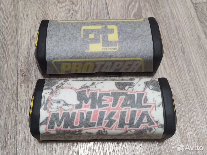 Подушка на руль 28 PtoTaper/Metall Mulisha черные