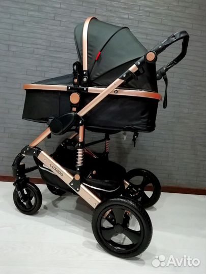 Коляска 3 в 1 Luxmom как новая