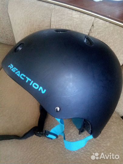 Шлем-каска детская и защита д/рук (локти,запястья)