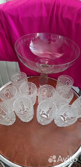 Рюмки хрусталь