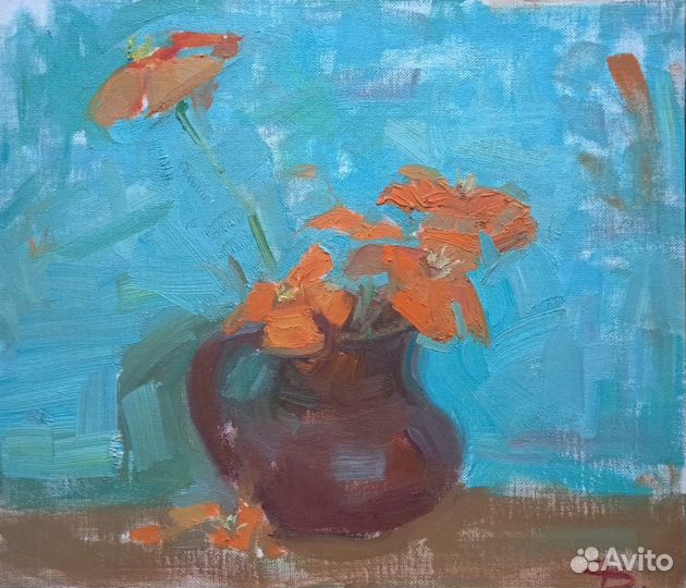 Картина маслом на холсте 