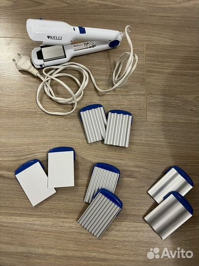 Щипцы гофре со сменными насадками