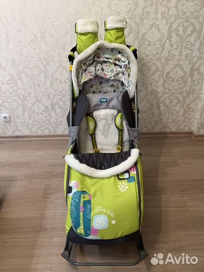 Коляска санки