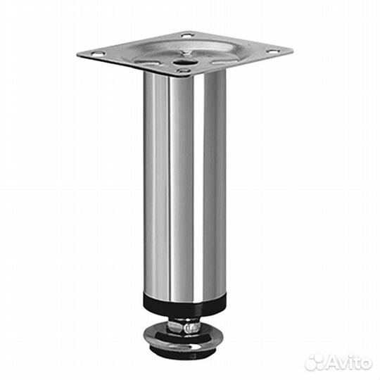 Опора регулируемая 30*100 хром