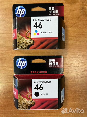 Картридж HP 46 цветной/ черный новые купить в Санкт-Петербурге ...